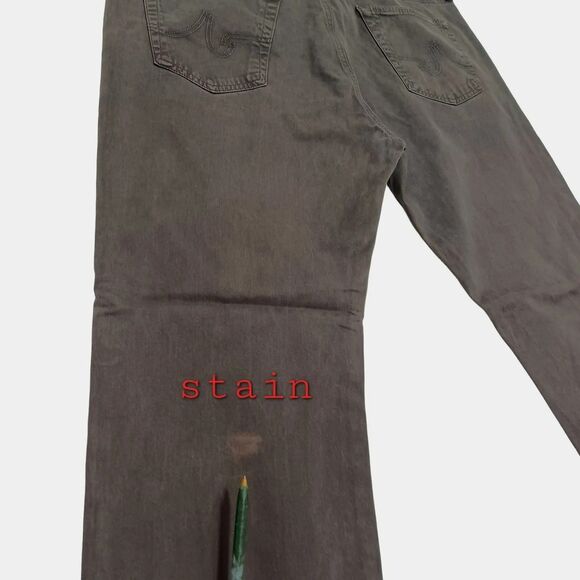 AG Adriano Goldschmied The Graduate Tailored Leg Men's Jeans W38 L32 Grey Color - Picture 15 of 15